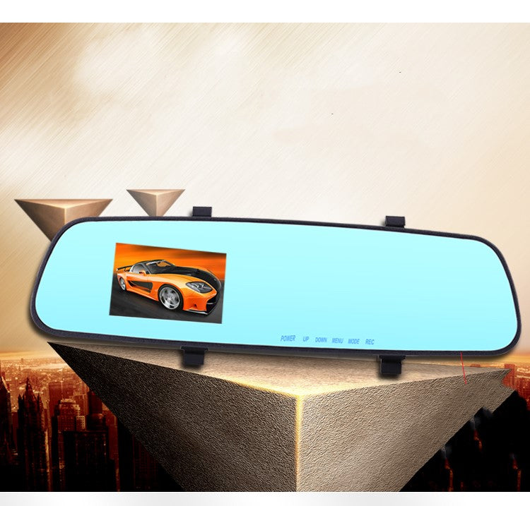 1080P HD Rearview Mirror Driving Recorder