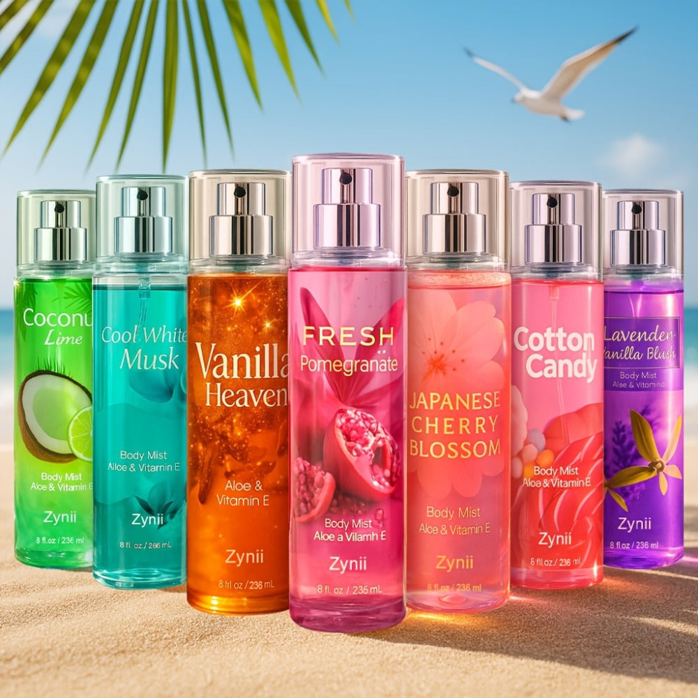 Perfume for Women Long Lasting Floral Fruity Eau de Toilette Spray Non-Greasy Dual-Use Hair & Body Mist 13 Scents 7.98 Fl Oz 