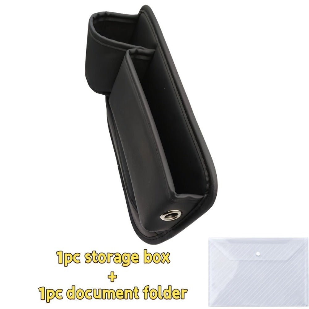 Seat-Gap Car Organizer with Cup Recess and Phone Storage in Four Color Pairs or Left-Side Black Pack — image 11
