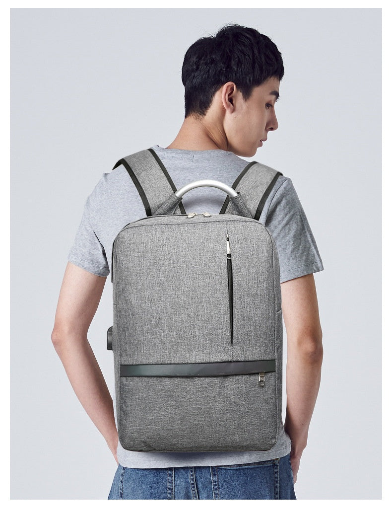 Men's Casual Oxford Cloth Business Multifunctional Backpack