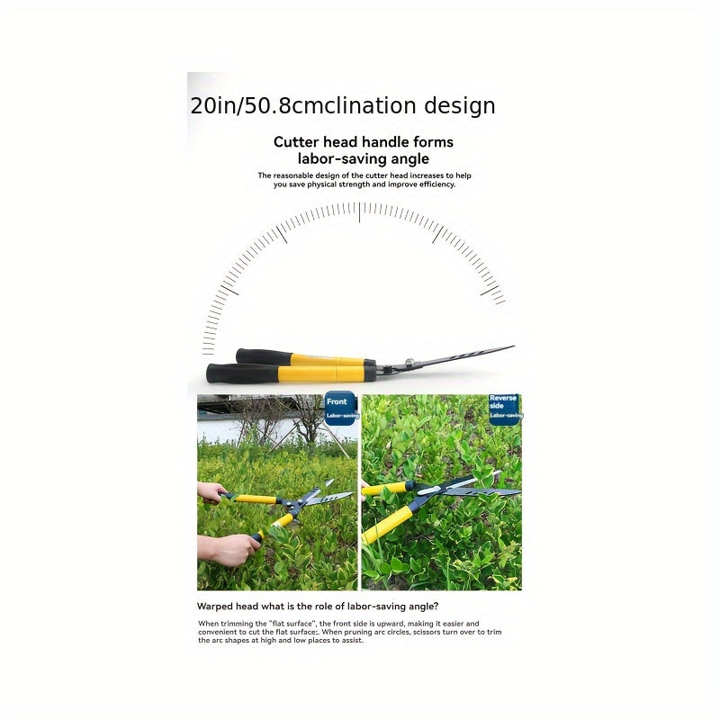 Pruning Shears, Garden Scissors Branch Hedge Trim for Garden, Patio and Yard Use, with the Listed Configuration — image 6