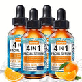 Face Serum 4-Piece Set with 30ml Hyaluronic Acid, Niacinamide, Vitamin C and Vitamin E Dropper Bottles — image 11