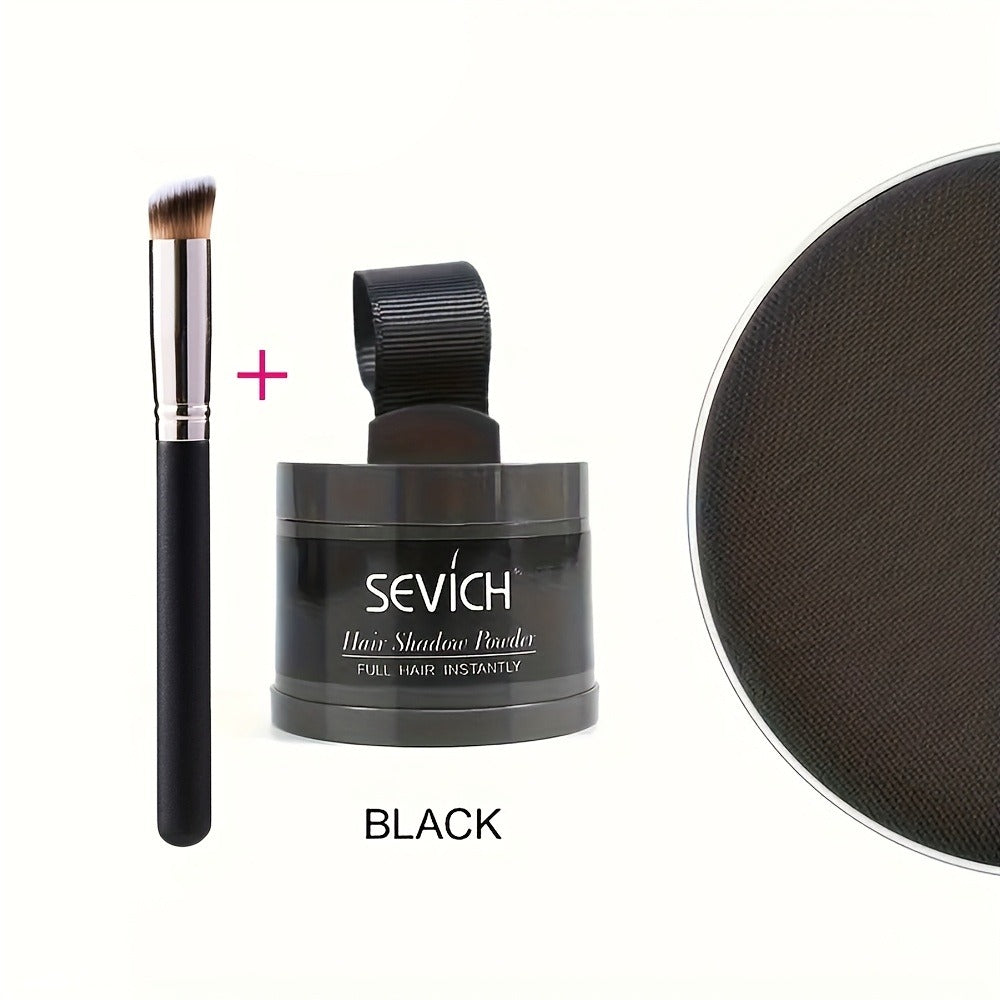 Thinning Hair Root Coverage Powder with Brush, Instant Hairline Concealer Natural Shadow Effect — image 17