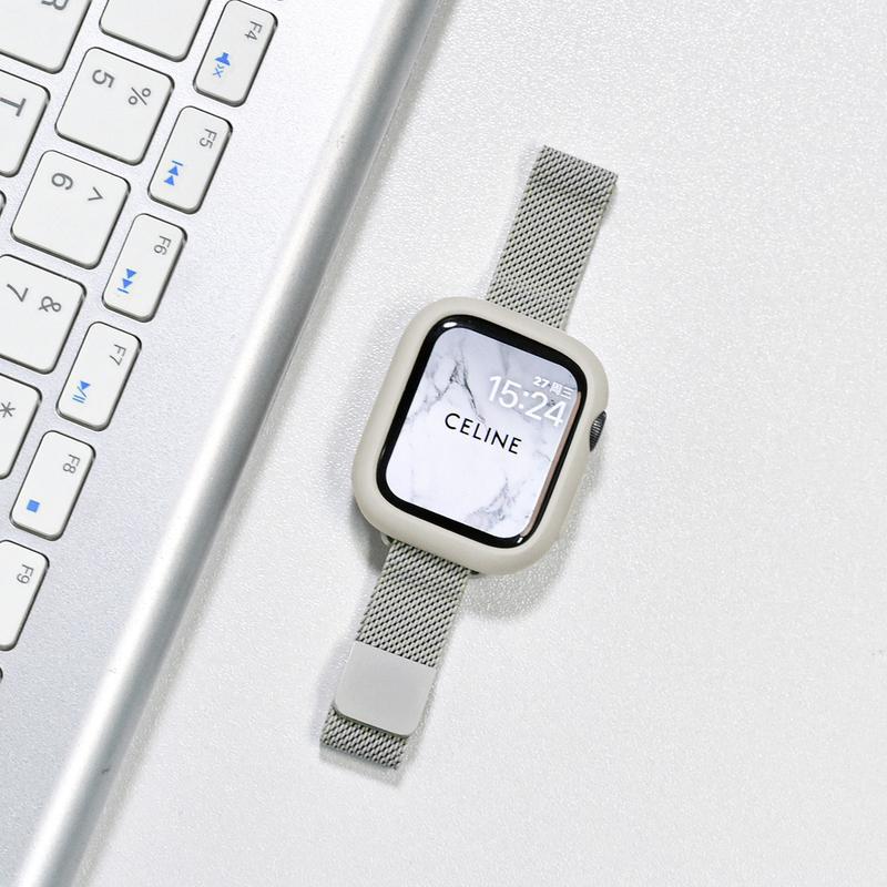 Apple Watch S7/S8 Thin Milanese Loop Strap for iWatch Series 9 - V.I.P Digital Presence