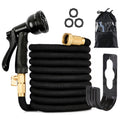 100 - ft Expandable Garden Hose with Nozzle. Light, Durable & Kink - Free for Car Wash & Outdoor Watering - V.I.P Digital Presence