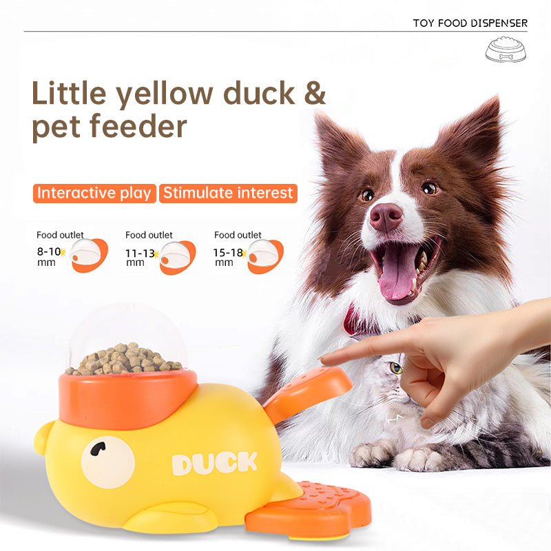 Intelligent Cartoon Dog Automatic Feeder: Large Capacity, Anti - slip, Doubles as Toy & Feeding Utensil