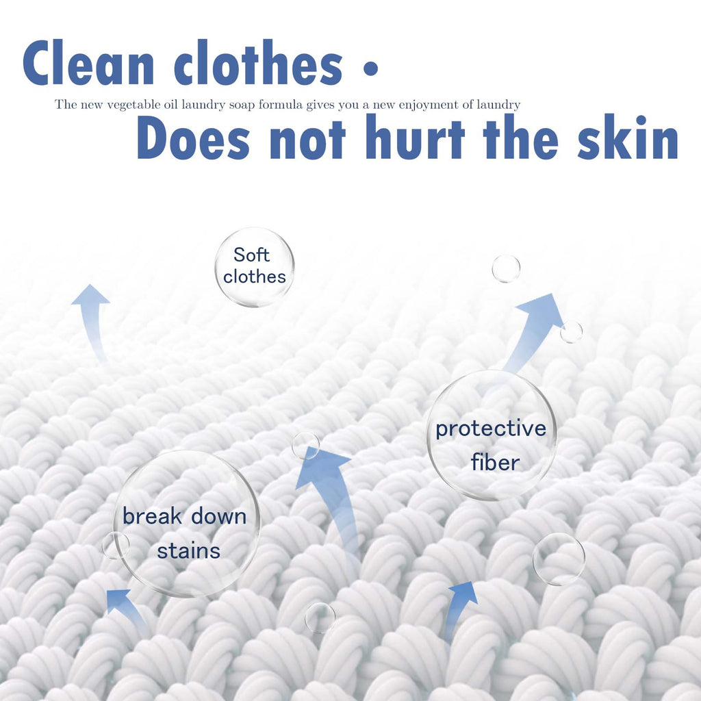 Laundry Soap, Clothes Clean Grease Mildew Spot Underwear Soap Hand Protection Deep Clean Easy To Bleach Hands