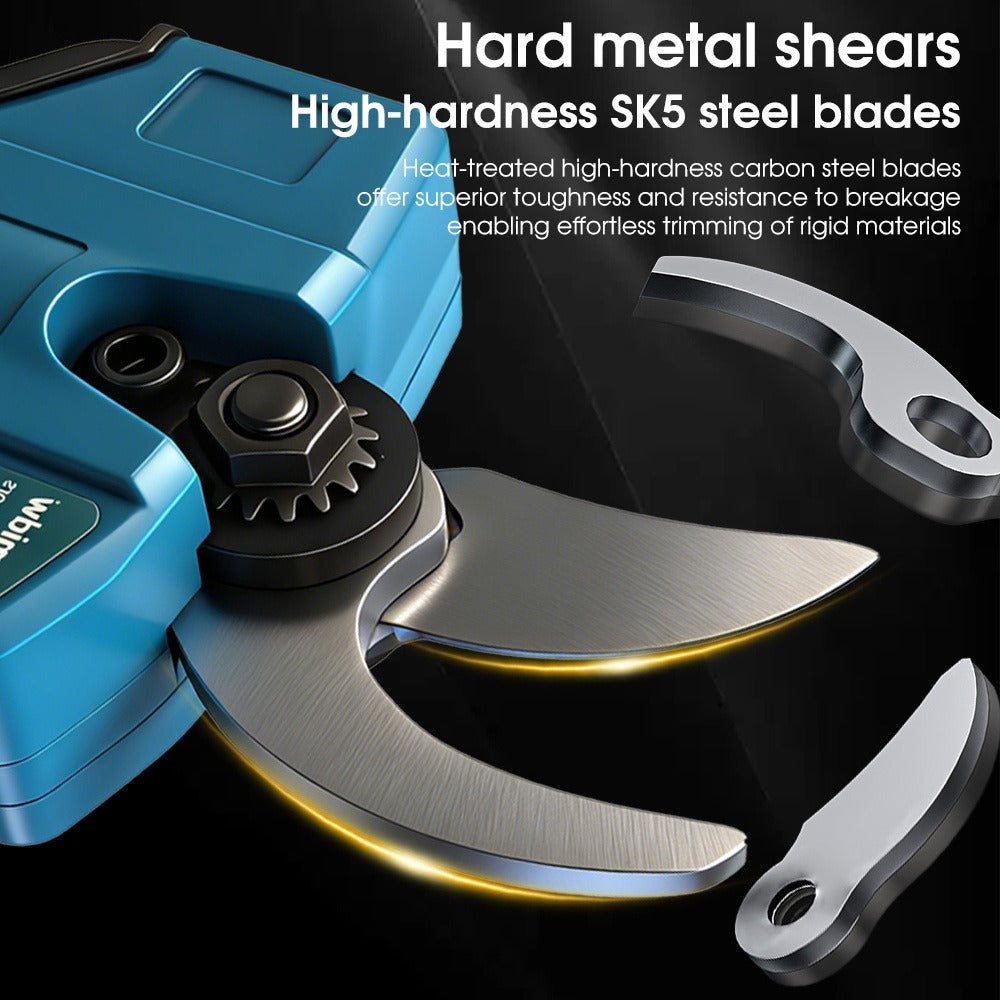 Cordless Electric Pruning Shears for Makita 18V - SK5 Blade, 1.18" Cut, Pure Copper Motor for Garden, Patio and Yard Use — im