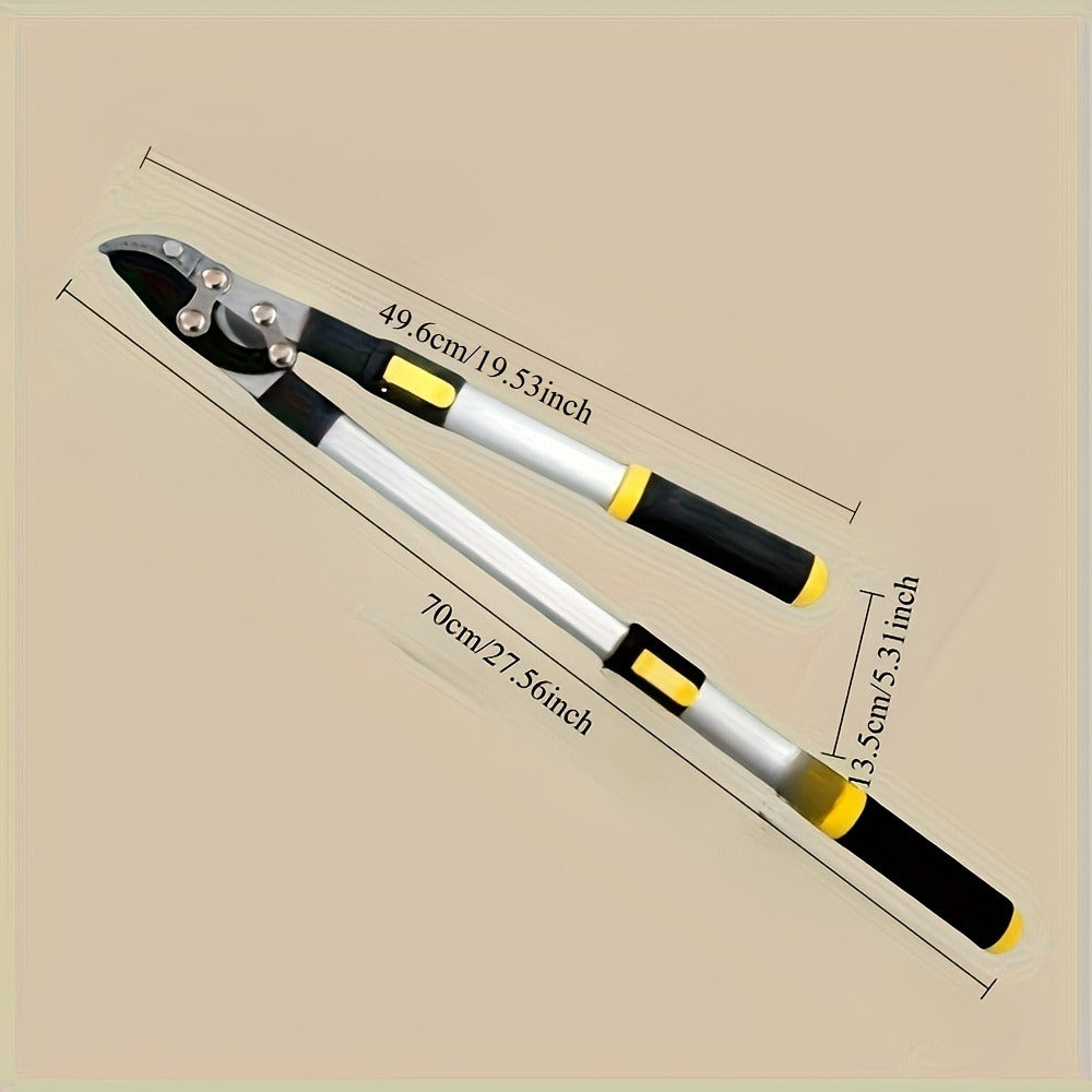 Telescoping Pruning Shears with Long Stretchable Handle – Bypass Lopper for Thick Branches & Daily Tree Pruning — image 3