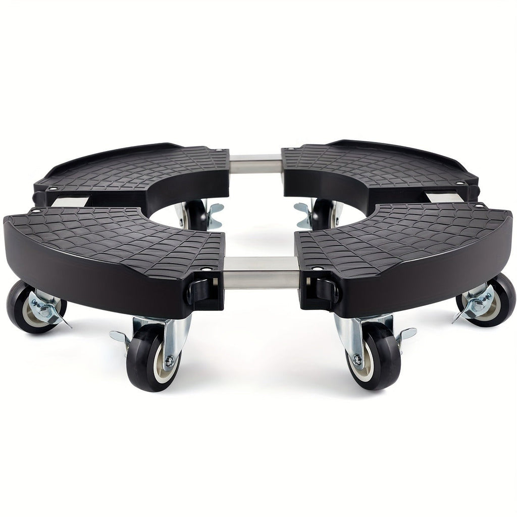 Plant Caddy with Wheels | 330 Lbs Heavy Duty, 8 Lockable Casters, Fits 8"-22" Pots — image 4