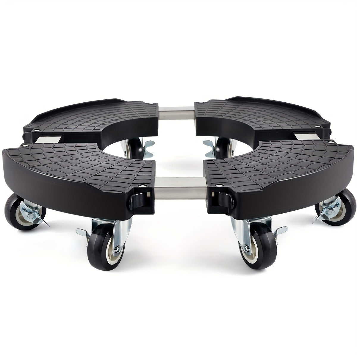 Plant Caddy with Wheels | 330 Lbs Heavy Duty, 8 Lockable Casters, Fits 8"-22" Pots — image 4