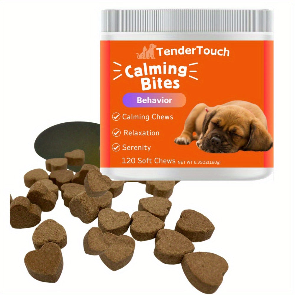 Dog Soft Chew Supplement with Poria Cocos, Codonopsis and Anemarrhenae, 120 Count in a 200 g Jar — image 9
