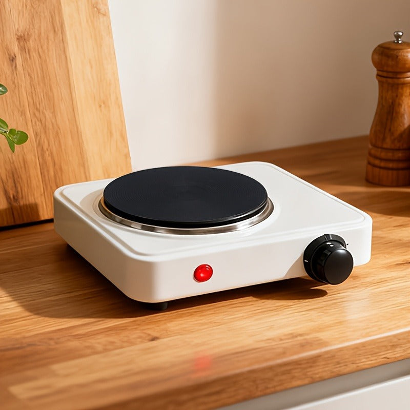 Electric Stove Desktop 5-Speed Temperature Control, Portable Electric Burner for Home & Camping, Compact Quick-Heating Counte