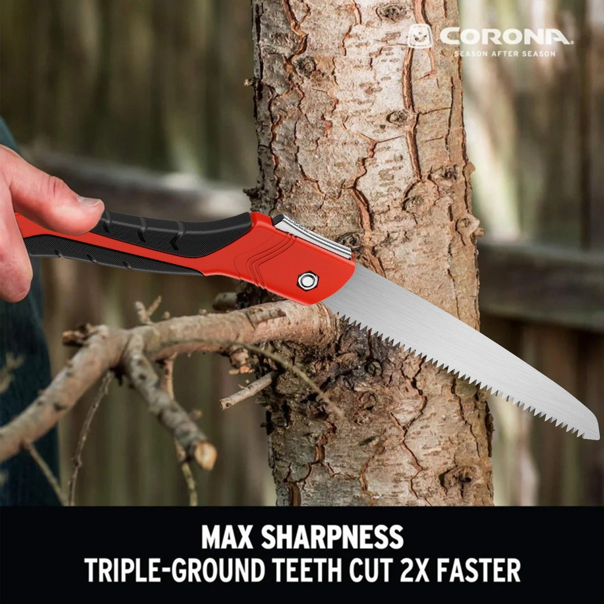 Folding Saw Portable Pruning 7-Inch SK5 Blade Collapsible Manual Wood Cutting Saw for Camping, Survival — image 4