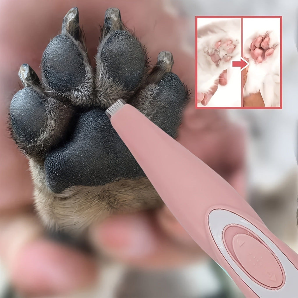 Pet Detail Trimmer, USB-Rechargeable Ceramic-Blade Clipper for Dog and Cat Face, Paw and Ear Areas — image 9
