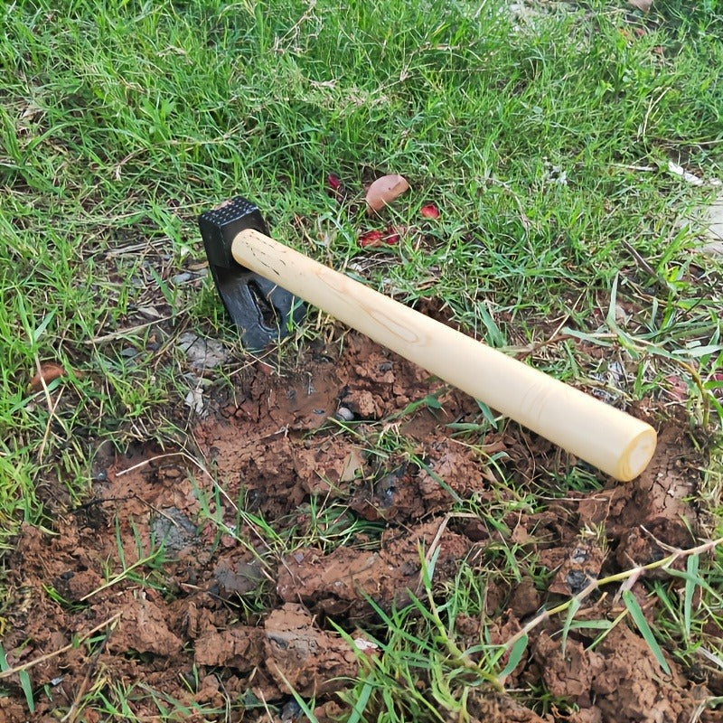 Carbon Steel-Labeled Garden Hoe with Rectangular Head and Head-Only or Wooden-Handle Package Options — image 5