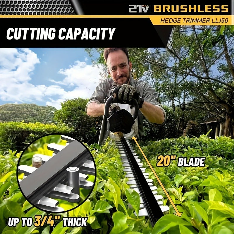 Brush Trimmer Cordless for Dewalt 20V Battery - Brushless Motor Electric String Trimmer Tool Only — image 4