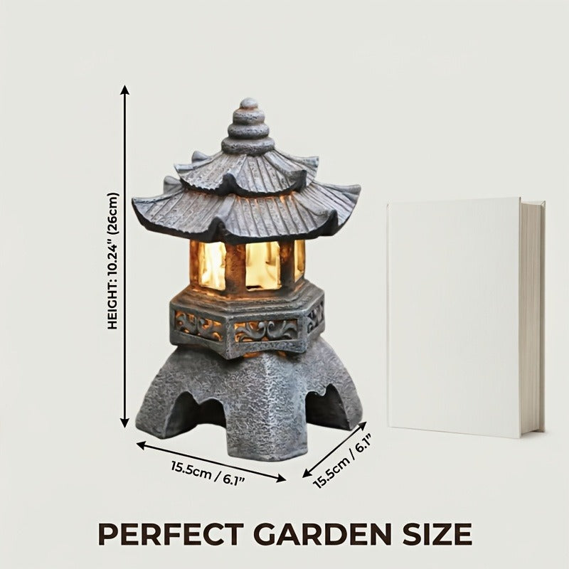 Solar Pyramid Light Sculpture, for Garden, Pathway and Patio Lighting, with the Listed Configuration — image 5