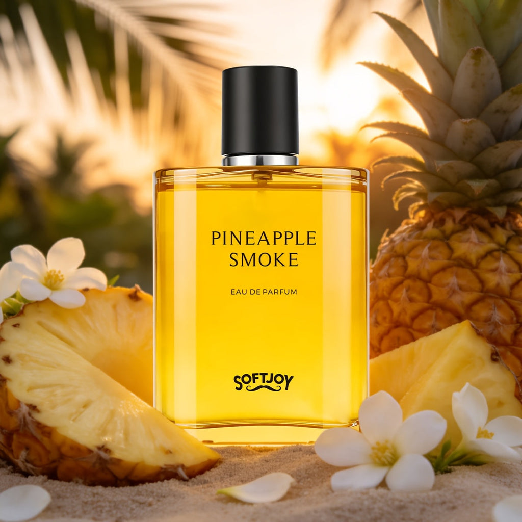 Perfume for Men in 3.04 oz Gold Bottle with Pineapple, Blackcurrant, Birch and Smoky Scent Profile — image 9