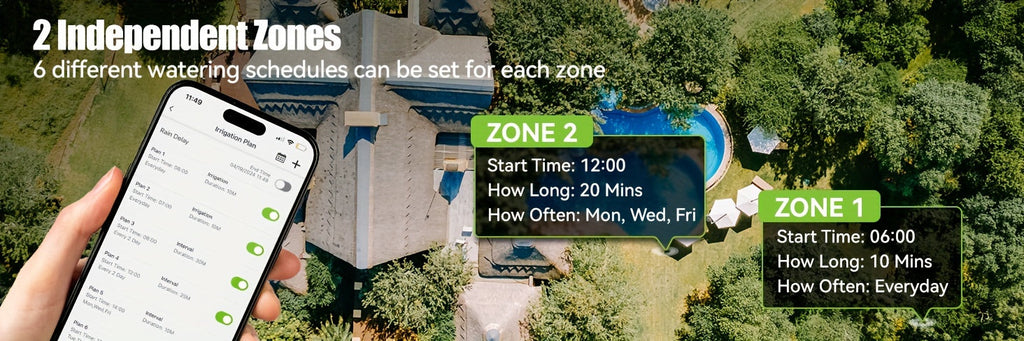 Sprinkler Timer with App Control Garden Irrigation for Garden — image 10