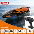 RC Speedboat 30KM/H with LED Night Navigation Lights with the Listed Color, Size or Set Options for Everyday Use — image 15