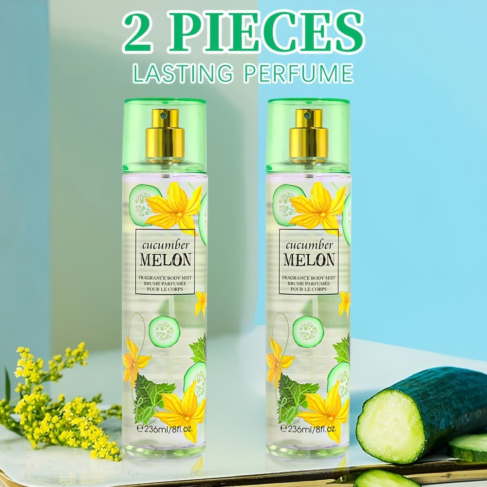 Two-Piece Fruit Scent Body Mist Set, 8 fl oz / 236ml Bottles in Nine Exact Matching Scent Options — image 16