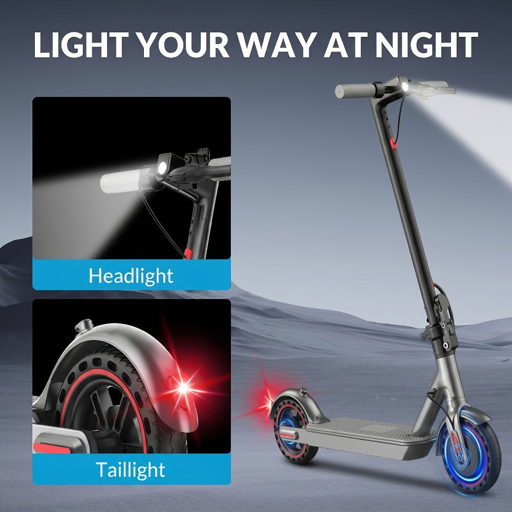 Electric Scooter for Adults 350W Motor 19 MPH 21-Mile Range Foldable with the Listed Color, Size or Set Options for Everyday 