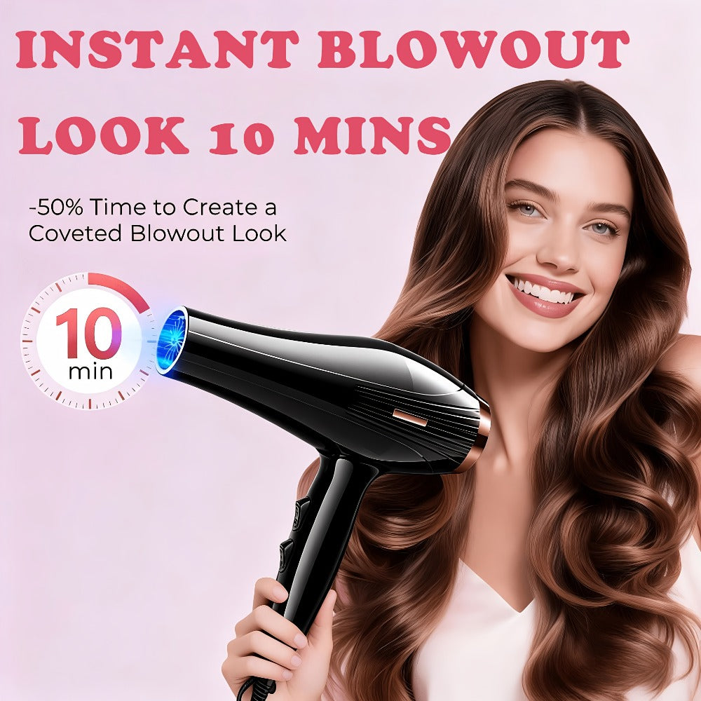 Handheld Hair Dryer with Six Color and Accessory-Package Selections, Rear Intake and Inline Plug Control — image 15
