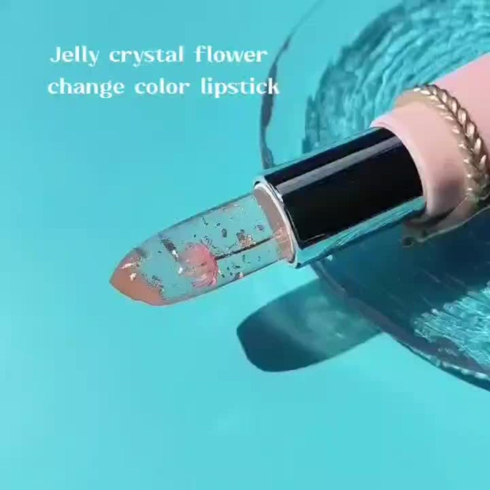Lip Balm emaymei 6-Piece Flower Jelly Stick Set with Clear Gloss Texture and Pink Gift Box — image 11