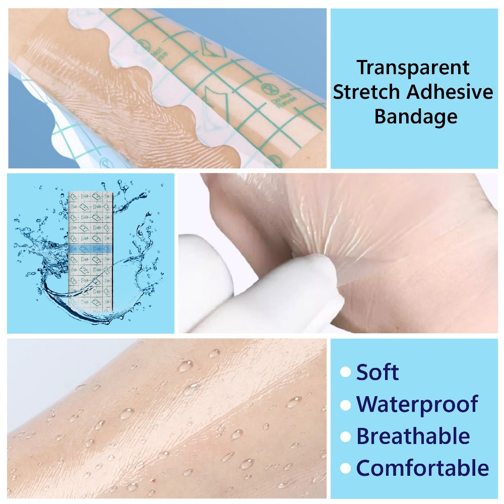 Tattoo Bandage Roll Clear Second Skin Film for New Tattoo Healing for Temporary Body Art, Festivals and Costumes — image 2