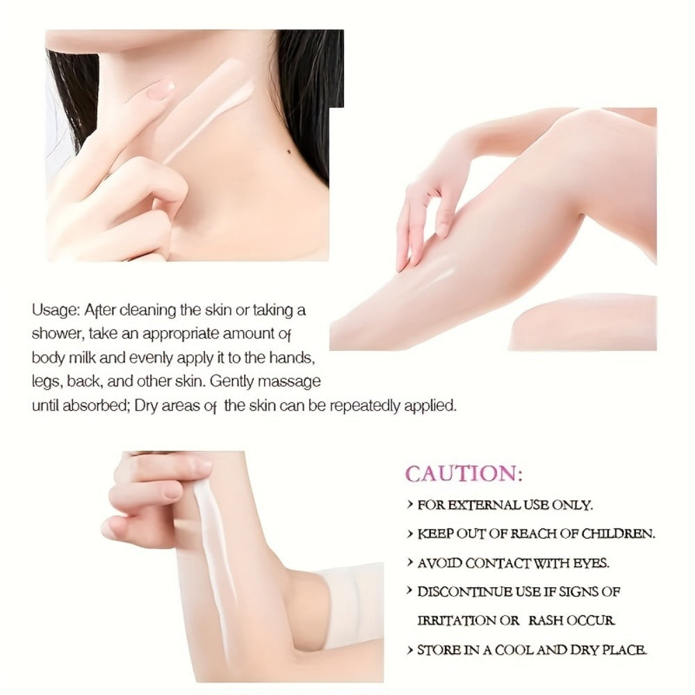 Niacinamide Body Lotion 8.45oz – Silky Moisturizing Formula Deep Hydration Brightening Smooth Skin Feel Lightweight Non-Greas