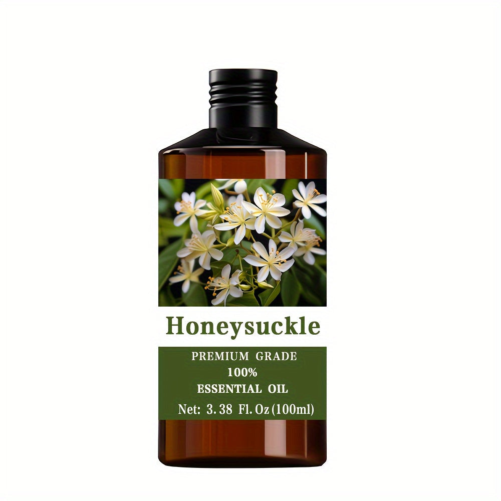 Essential Oil Honeysuckle Sweet Floral Aroma in 100ml Bottle for Diffuser, Massage, Meditation and Personal Care — image 7