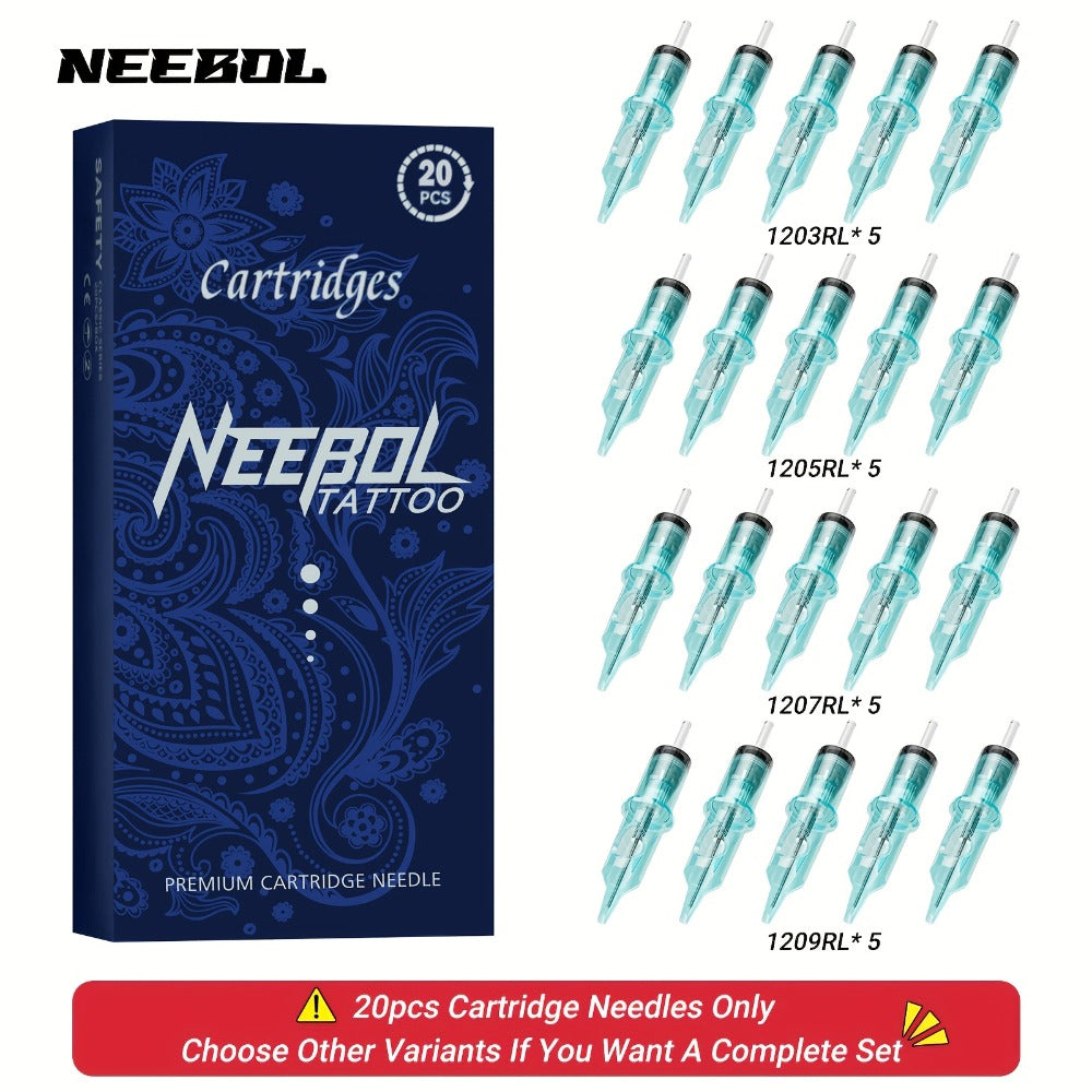 Cordless Tattoo Pen Machine Neebol Wireless Rotary Tattoo Gun with LCD Screen Display for Temporary Body Art, Festivals and C