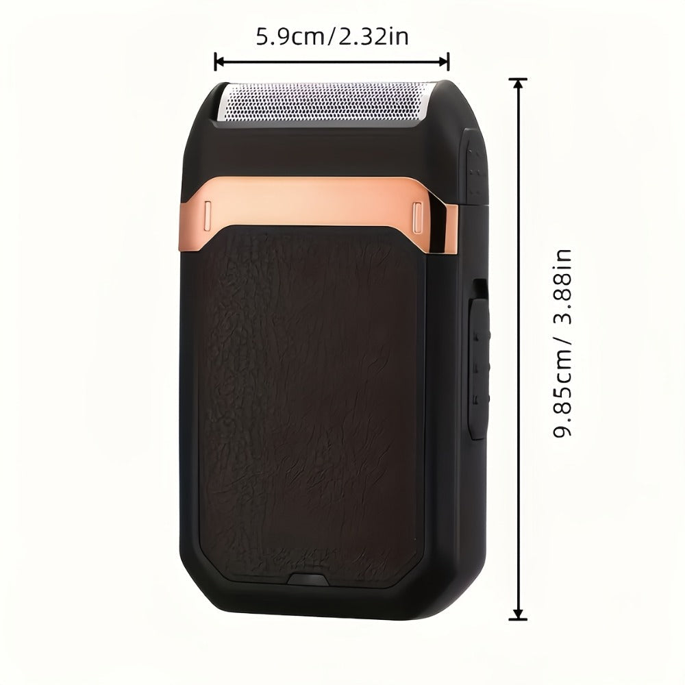 Black Foil Electric Shaver with Flip-Up Sideburn Trimmer, Rechargeable Body and 3.8-Inch Pictured Height — image 5