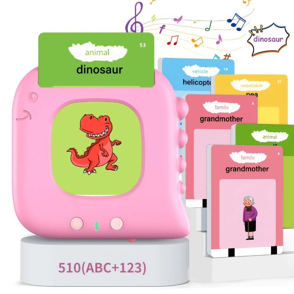 Talking Flash Cards for Kids 224 & 510 Words, Electronic Language Learning Device for Preschoolers Ages 3-6 — image 10