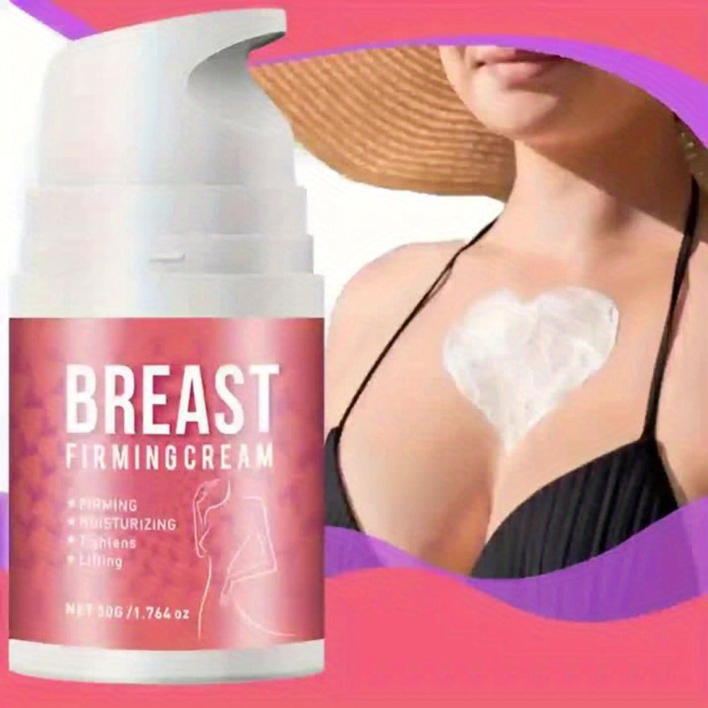 Body Cream 50g Pump Bottle with Jojoba Oil, Honey, Caffeine and Shea Butter for Bust and Chest Massage — image 6