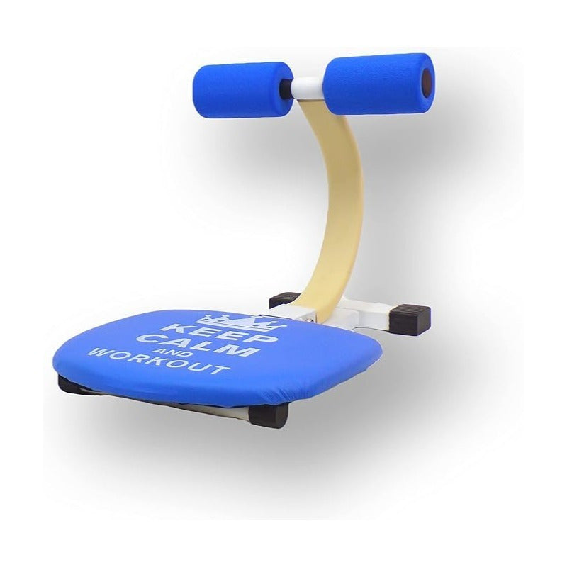 Fitness Equipment FabFit Ab Crunch Trainer with Dual Roller Frame Yoga Mat and Three Color Options — image 5