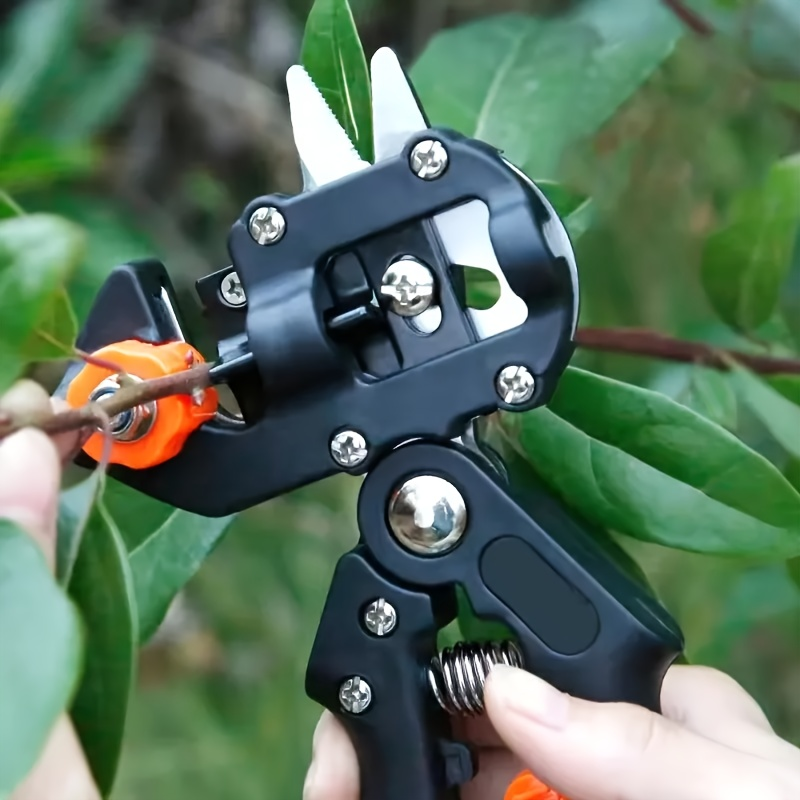 Grafting Pruning Shears Professional Garden Grafting Tool, Branch Cutter Secateur & Grafting Scissors for Fruit Tree Vaccinat