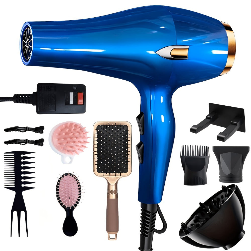 Handheld Hair Dryer with Six Color and Accessory-Package Selections, Rear Intake and Inline Plug Control — image 10