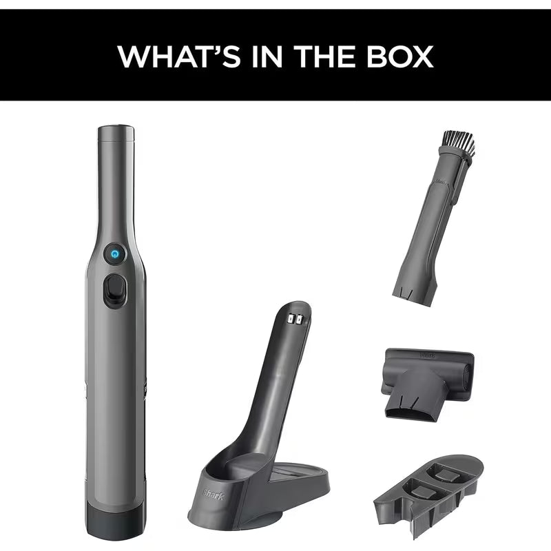 Cordless Handheld Vacuum with Charging Dock and Detachable Dust Cup