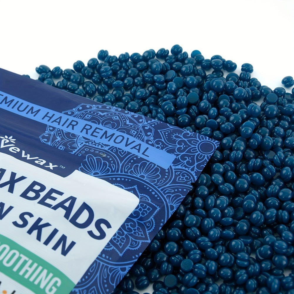 Hard Wax Beads 450g Brazilian Strong Adhesion No-Strip – Precision At-Home Waxing for Bikini Legs Underarms Arms Body Face — 