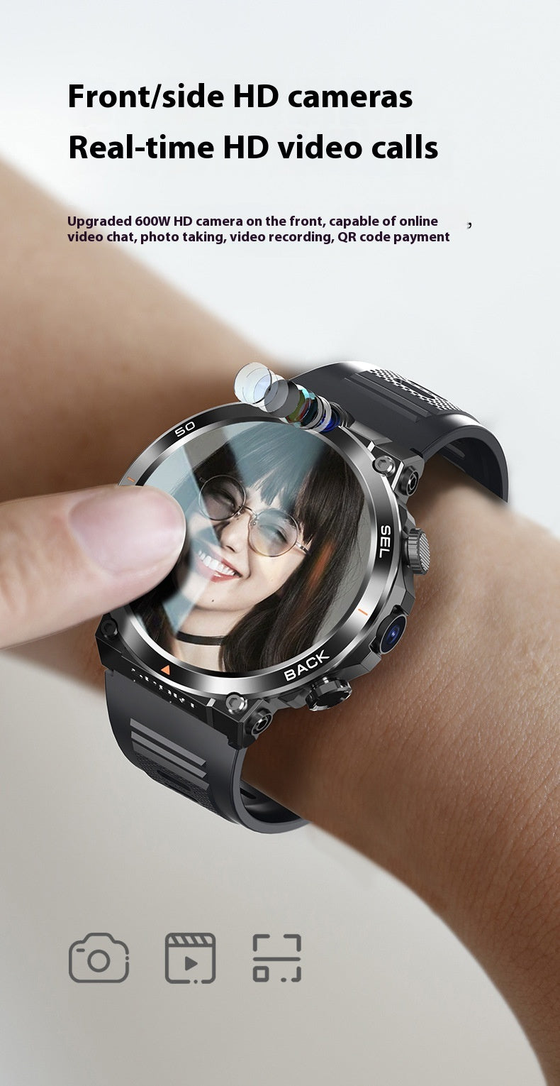 H10 Multi-function Dual Camera Sports Smart Phone Watch