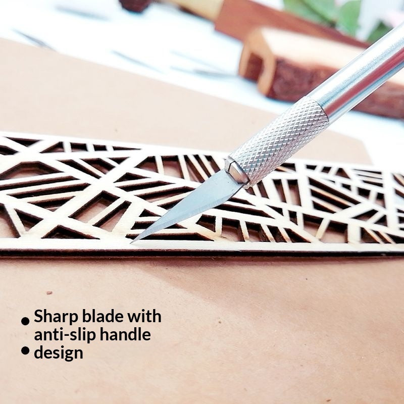 Aluminum Alloy Carving Knife Set