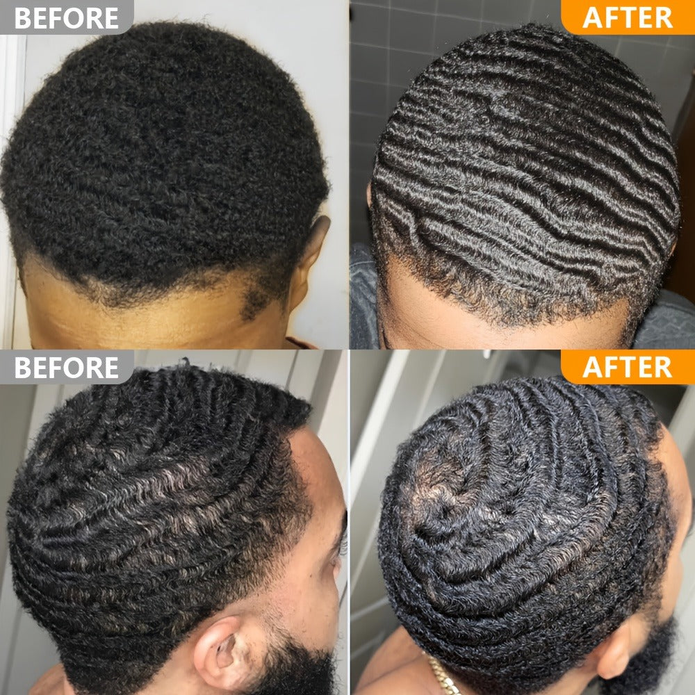 360 Wave Pomade Strong Hold Hair Styling with Jojoba Oil – Frizz Control Moisturizing Formula for Dreads Locks Twists Coily C