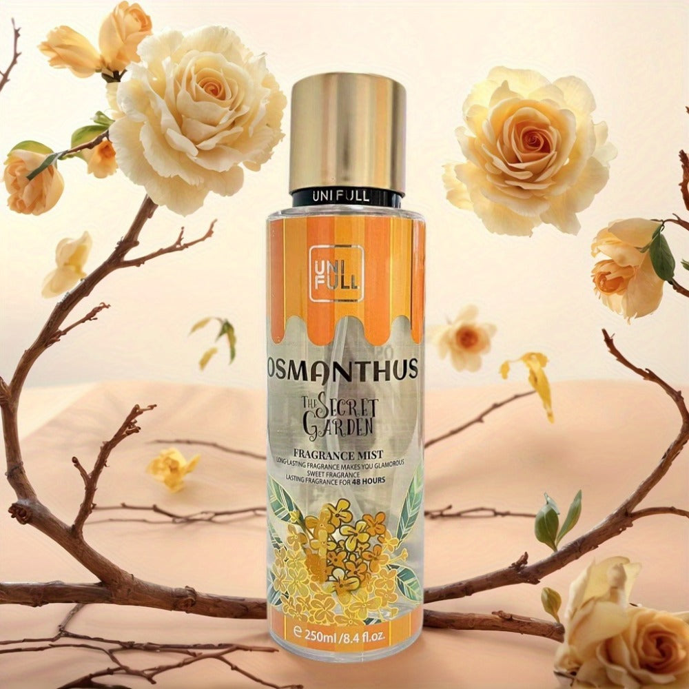 UNIFULL Fragrance Body Mist, 250ml Spray Bottle with Gold-Tone Cap in Twelve Floral and Fruit Scents — image 14
