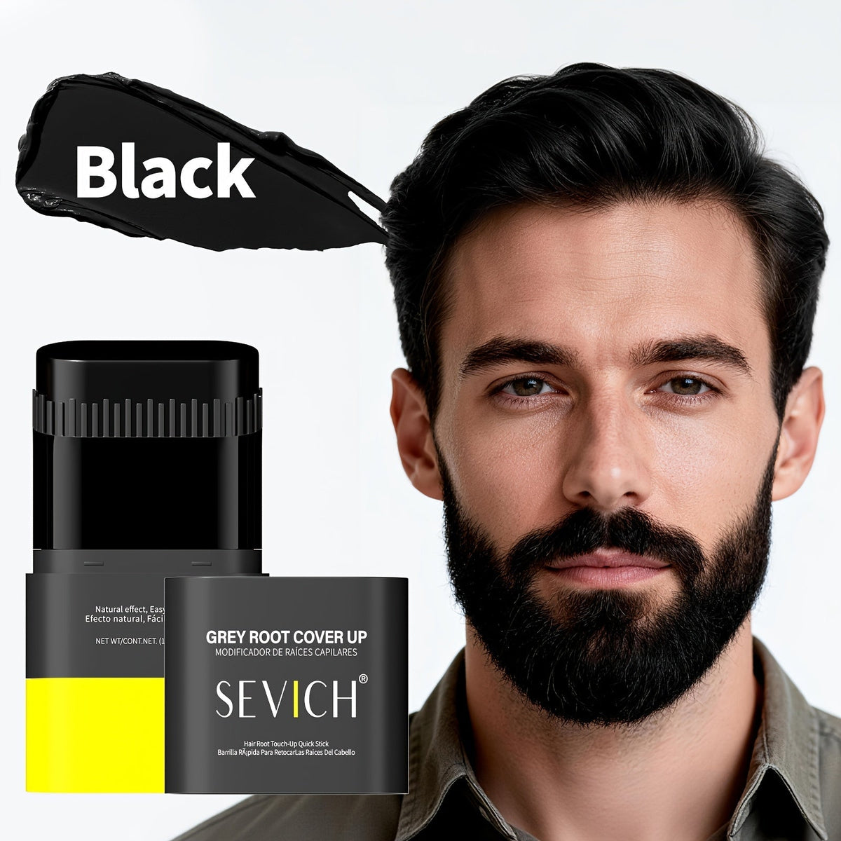 Beard Dye Pen Color Stick for Men for Home Spa and Personal Care — image 12