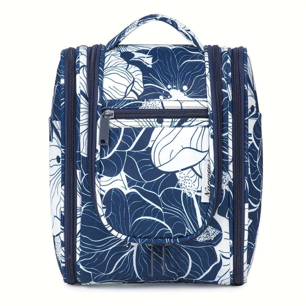 Toiletry Bag Hanging Large-Capacity Makeup Organizer with Hook, Multiple Compartments and 16 Print Options — image 12