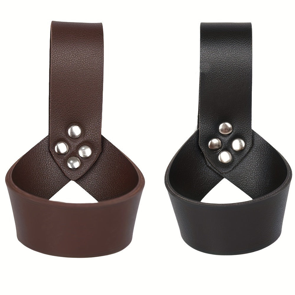 Costume Accessories Faux Leather Knife Sheath and Belt Options in Black or Brown for Medieval Outfits — image 12