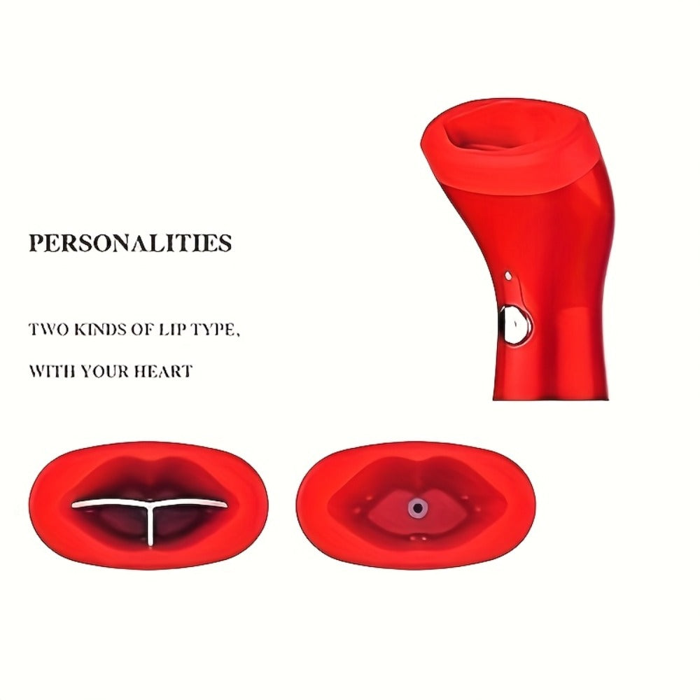 Lip Plumper Electric USB Charging, Silicone Lip Beauty Tool for Fuller Charming Lips for Bath Time, Home Spa and Personal Car