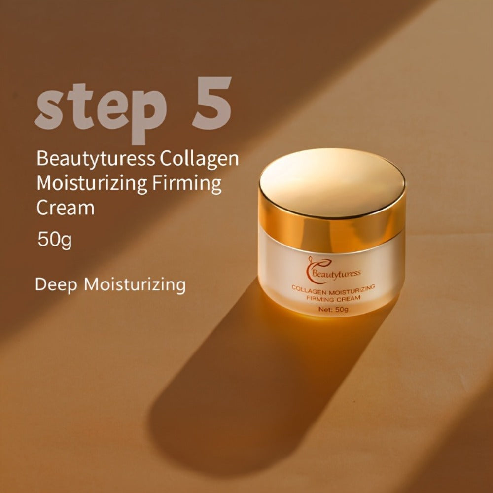 Skincare Set with Beautyluress Label, 14 Collagen Hyaluronic Acid and Niacinamide Product Pieces — image 20